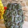 Vaso In Ceramica Verde Con Motivo Di Avocado