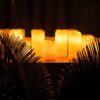 Candela Bianca Artificiale A Led Con Movimento Di Fiamma