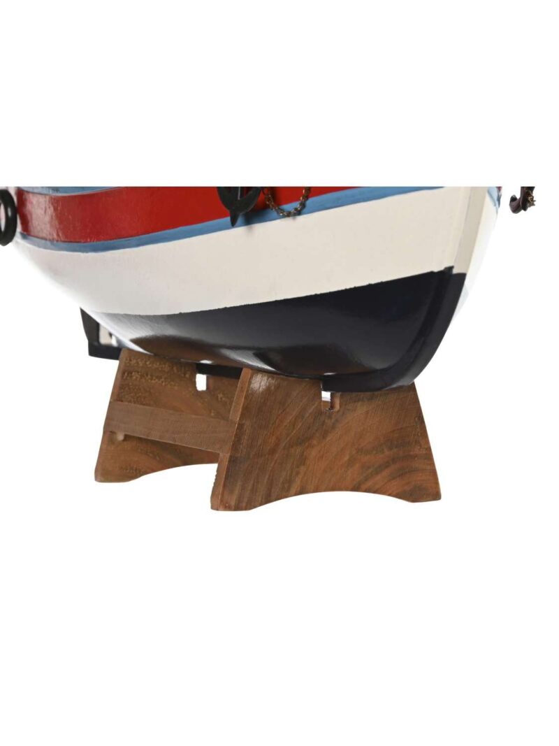 Modellino Barca In Legno Vintage
