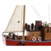 Modellino Barca In Legno Vintage