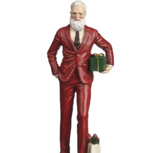 Decorazioni Natalizie per Albero Uomo e Donna Vestiti di Rosso/Verde