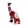 Babbo Natale Yoga Rosso Scelta Tra 4 Posizioni H13 Cm