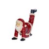 Babbo Natale Yoga Rosso Scelta Tra 4 Posizioni H13 Cm