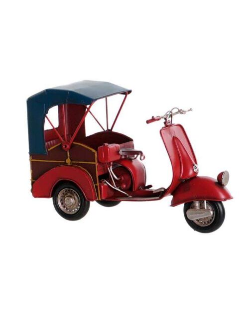 Decorazione Metallo Tuk-Tuk Vintage