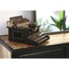 Macchina Da Scrivere Vintage Da Decorazione In Metallo Nera