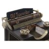 Macchina Da Scrivere Vintage Da Decorazione In Metallo Nera