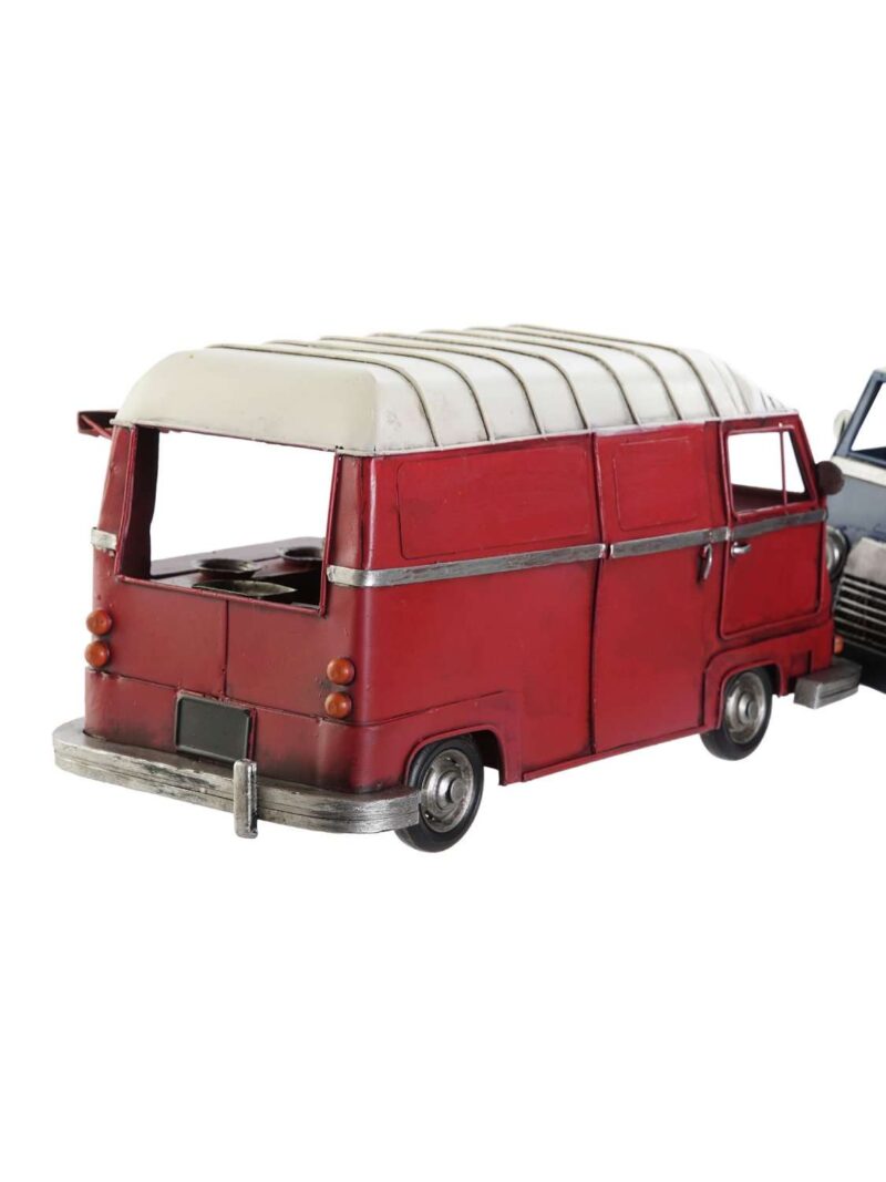 Decorazione Veicolo Food Truck In Metallo Vintage