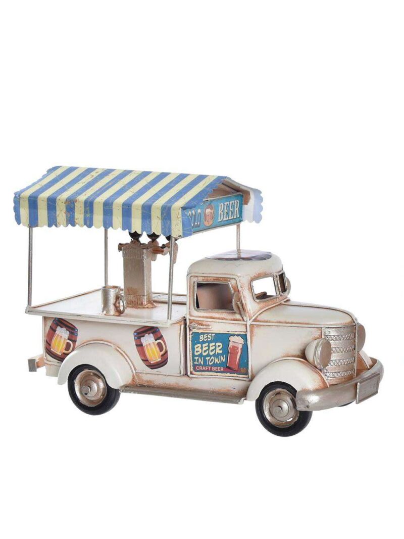 Decorazione In Metallo Camion Della Birra Vintage