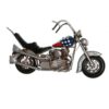 Decorazione Moto Chopper Vintage In Metallo