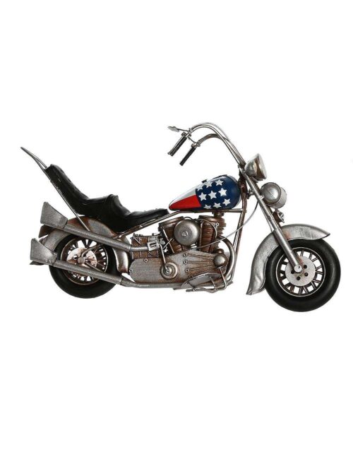 Decorazione Moto Chopper Vintage in Metallo