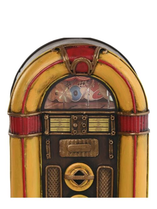 Decorazione in Metallo di JUKEBOX Giallo
