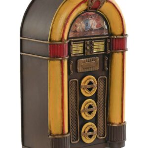 Decorazione in Metallo di JUKEBOX Giallo