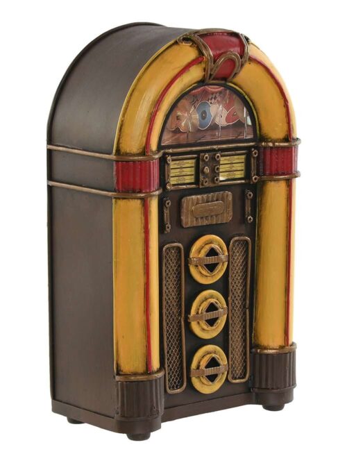 Decorazione in Metallo di JUKEBOX Giallo