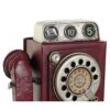 Orologio Da Tavolo Metallo Telefono A Gettoni Vintage