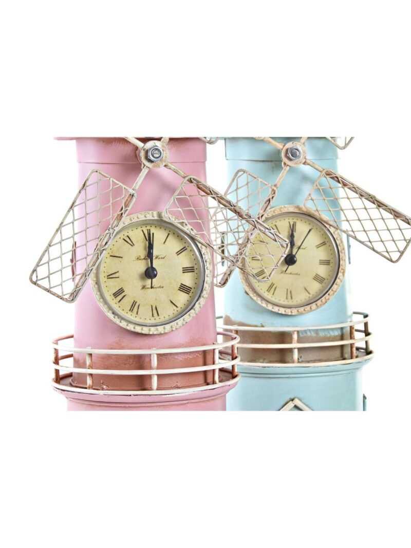 Orologio Da Tavolo Mulino A Vento In Metallo