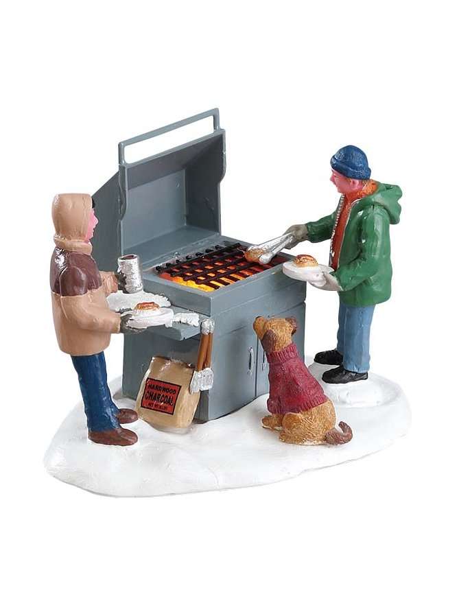 Lemax Grillin E Chillin Grigliata Al Barbecue