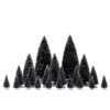 Assortimento 21 Pini Villaggio Di Natale Lemax - Assorted Pine