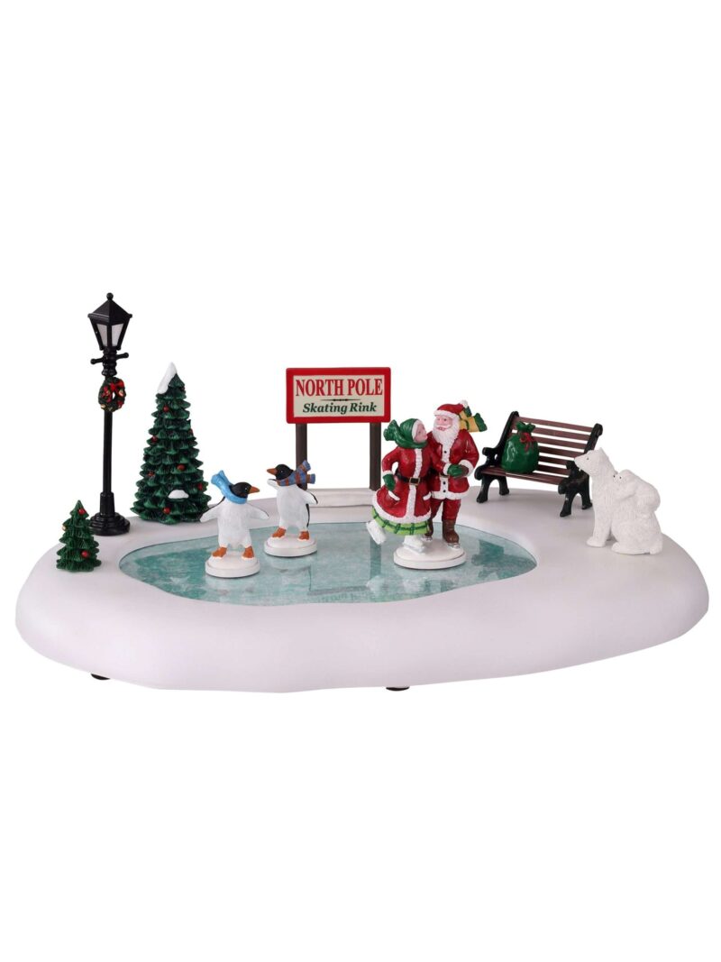 North Pole Skating Rink Lemax
