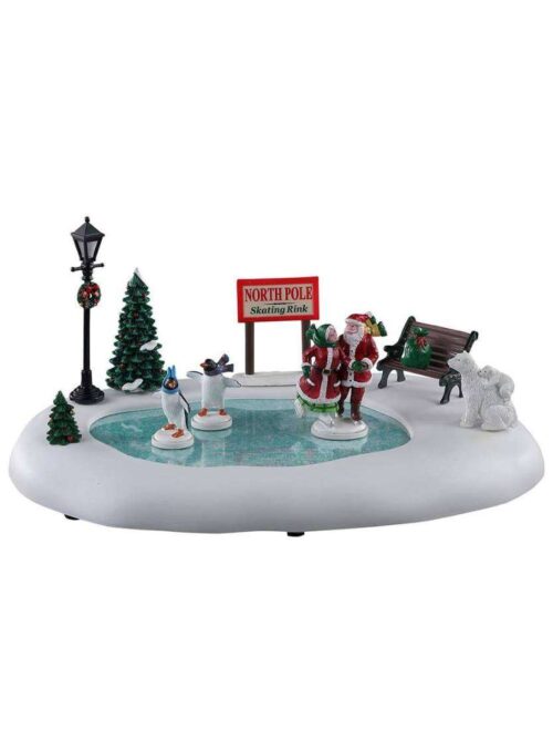 North Pole Skating Rink Lemax