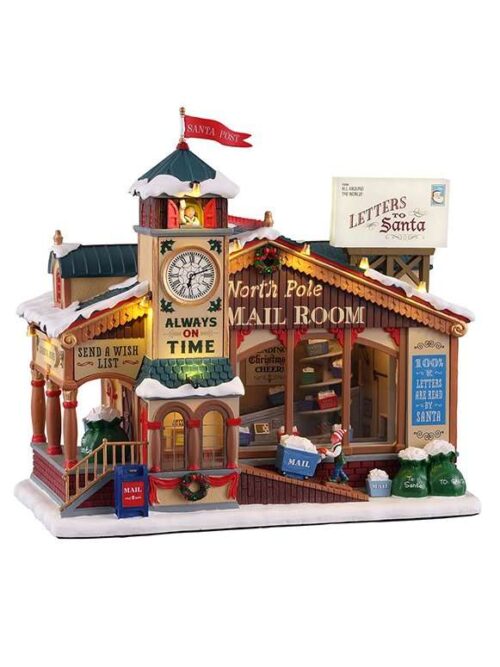 North Pole Mail Room Lemax