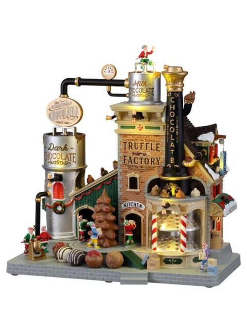 The Christmas Chocolatier Truffle Factory Lemax