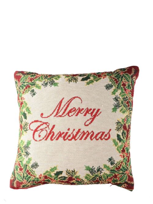 Cuscino Merry Christmas 45x45x15