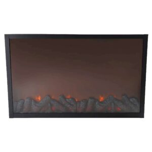 Fireplace Camino Illuminato a Led 82x12x50