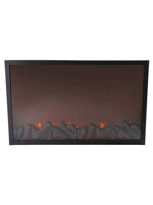 Fireplace Camino Illuminato a Led 82x12x50
