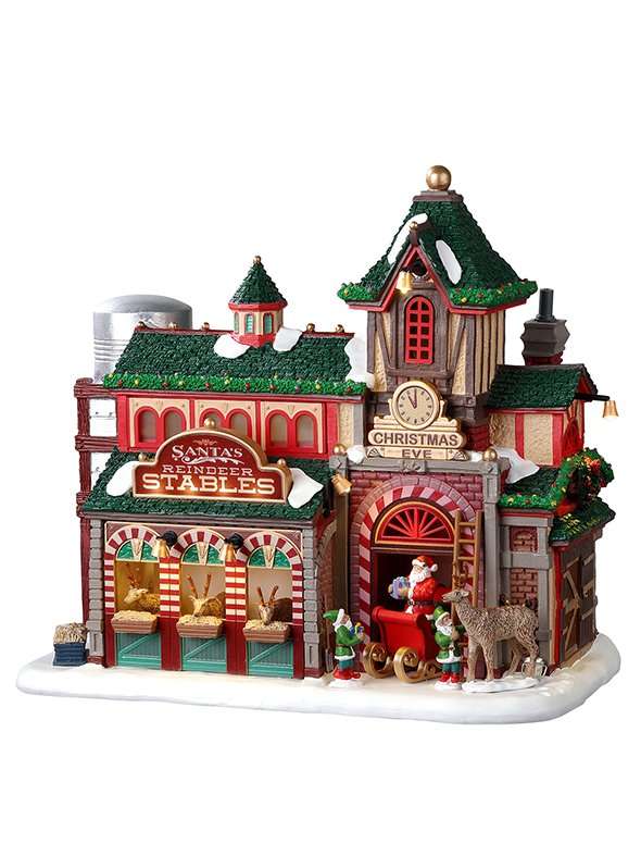 Santa’s Reindeer Stables Lemax