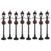 Gas Lantern Street Lamp Set Of 8
