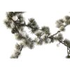 Ghirlanda Verde Innevata Con Luci Led 180 Cm