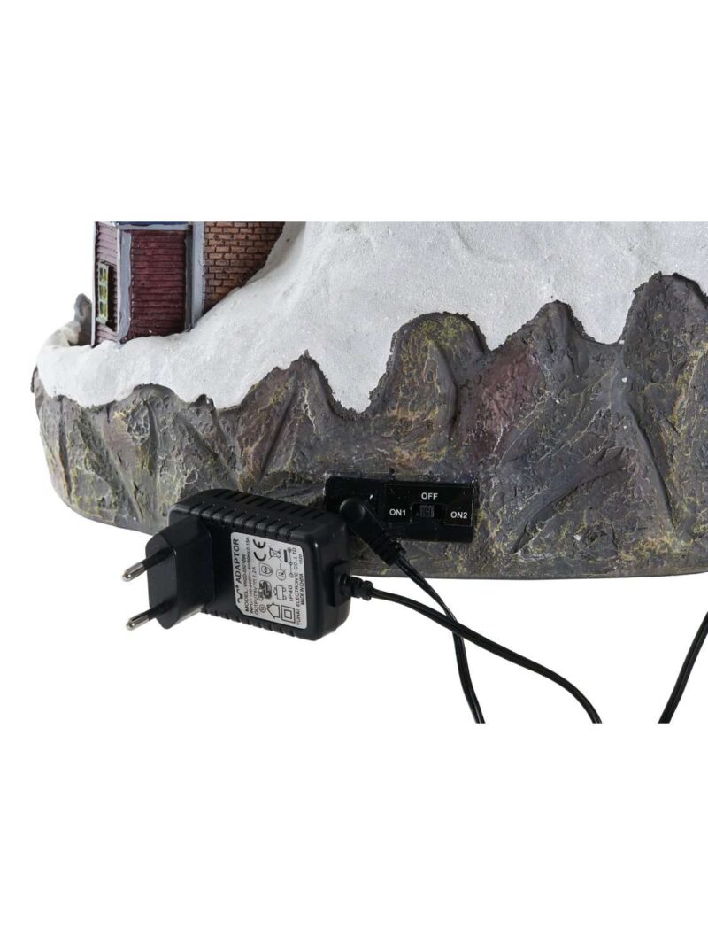 Paesaggio Natalizio Con Movimento Musica Luci Led 47X36X34