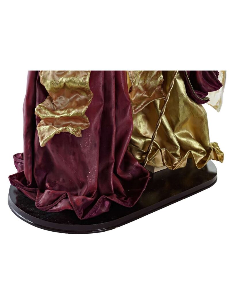 Decorazione Rappresentativa Della Natalità Rosso H90 Cm
