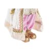 Decorazione Babbo Natale Con Doni Rosa
