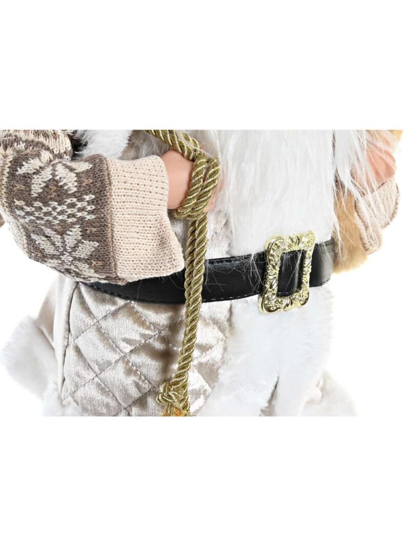 Decorazione Babbo Natale Con Doni Champagne