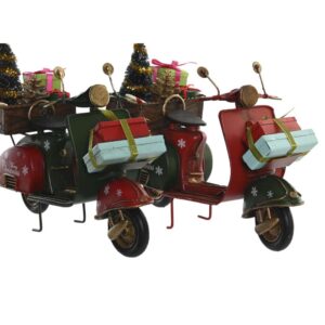 Vespa Natalizia in Metallo con Doni