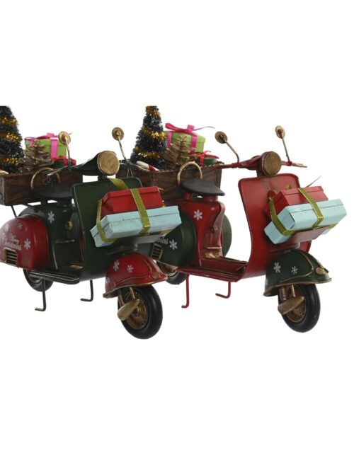 Vespa Natalizia in Metallo con Doni