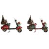 Vespa Natalizia In Metallo Con Doni