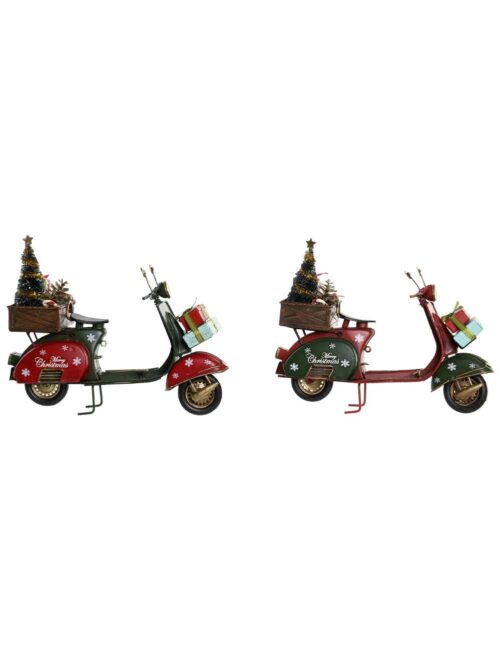 Vespa Natalizia in Metallo con Doni