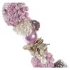 Ghirlanda Con Pigne E Palle Rosa 150 Cm