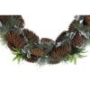 Centrotavola Verde Con Pigne 46X10X46