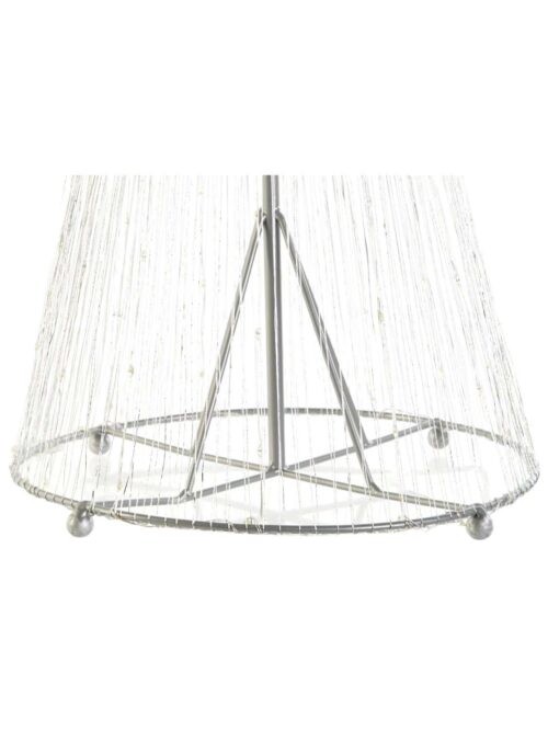Decorazione Luminosa Cono con Stella e Led h60