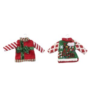 Decorazione Maglietta Tessuto per Albero di Natale