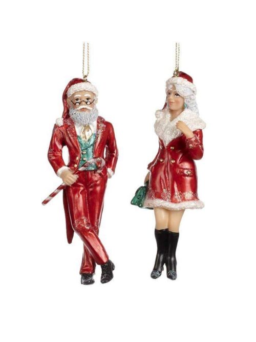 abbo Natale e Signora Claus Stile Moderno Decorazione