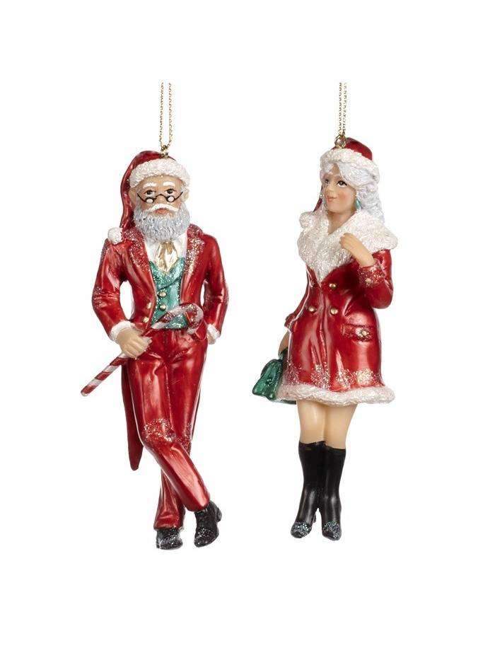 Abbo Natale E Signora Claus Stile Moderno Decorazione