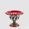 Vaso Scacchi Coppa da Interno Bianco Nero