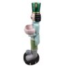 Decorazione Schiaccianoci Verde In Ossido Di Magnesio H79 Cm