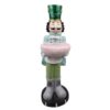 Decorazione Schiaccianoci Verde In Ossido Di Magnesio H79 Cm