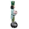 Decorazione Schiaccianoci Verde In Ossido Di Magnesio H79 Cm