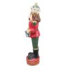 Decorazione Statuetta Schiaccianoci 65 Cm Verde Rosso